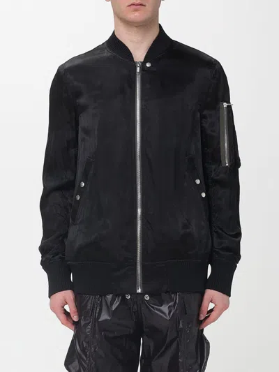 Rick Owens Jacket Men  In Black