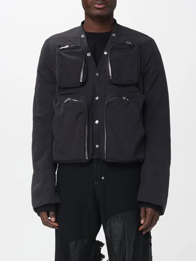 Rick Owens Cargo Jacket In Black