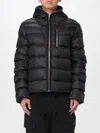 Rick Owens Shiny Finish Padded Down Jacket In Blue