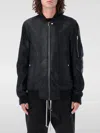 Rick Owens Black Hollywood Classic Flight Leather Jacket In Schwarz