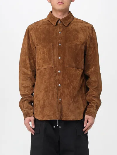 RICK OWENS JACKET RICK OWENS MEN COLOR WALNUT,H28542600