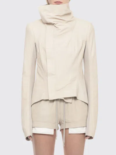 Rick Owens Jacket Woman  In Neutral