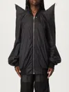Rick Owens Womens Tec Flight Two-slip-pockets Shell Jacket Black