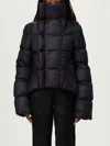 Rick Owens Turtleneck Down Jacket In Black