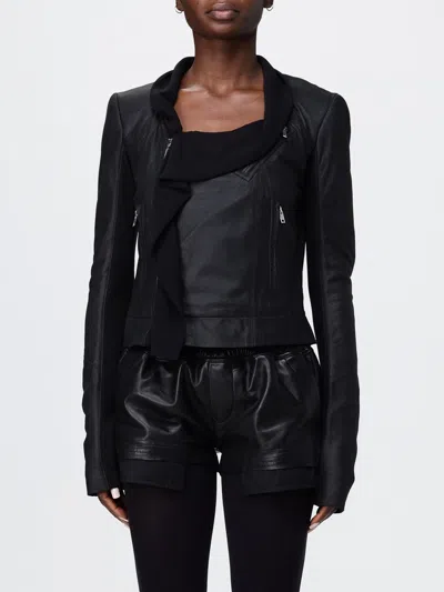 Rick Owens Jacket Woman  In Black