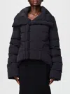 Rick Owens Women Black Quilted Jacket, S Luxury Jackets For Women Darveys In Blue