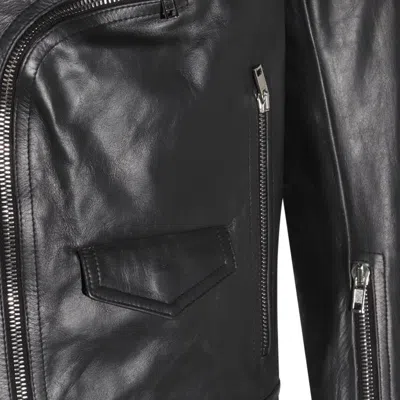 Rick Owens Jackets In Black