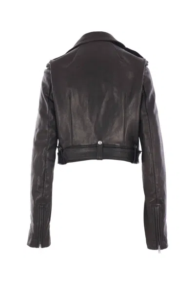 Rick Owens Jackets In Black