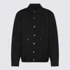 Rick Owens Collared Long Sleeves Jacket With Adjustable Cuffs In Black