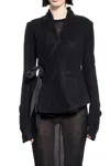 Rick Owens Hollywood Lightweight Jacket In Black