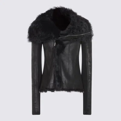 RICK OWENS JACKETS BLACKS AND GREYS