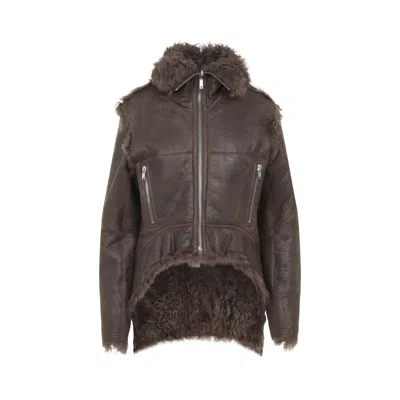 Rick Owens Jackets Brown