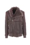 Rick Owens Jackets In Brown