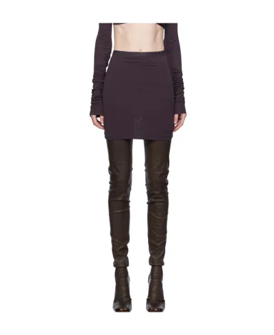 Rick Owens Jade Skirt In Black