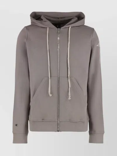 RICK OWENS JASON'S FULL ZIP HOODIE