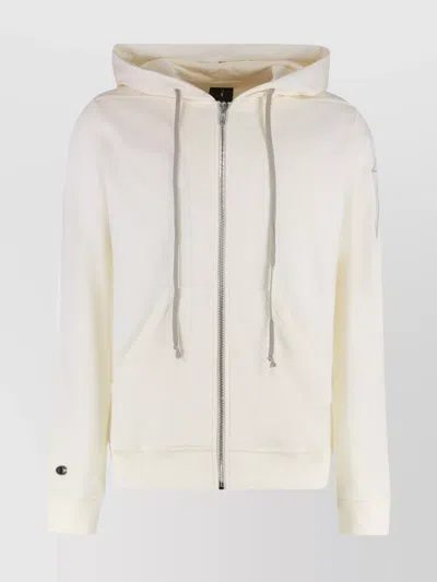 RICK OWENS JASON'S FULL ZIP HOODIE WITH FRONT POCKETS