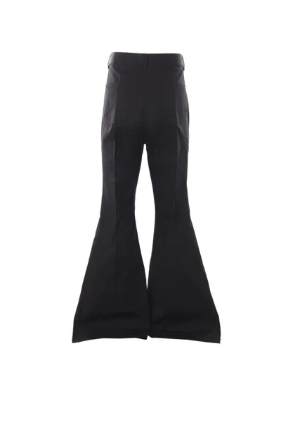 Rick Owens Bolan Cargo Pants In Black