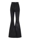 Rick Owens Jeans Bootcut In Black