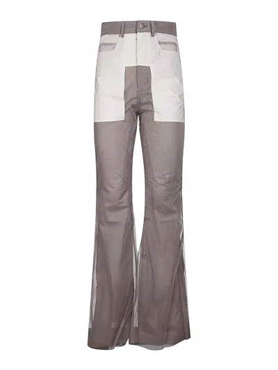 Rick Owens Jeans Boot-cut - Gris