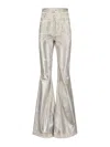 Rick Owens Jeans Bootcut In Neutral