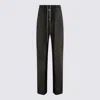 Rick Owens Trousers Straight Leg Side Pockets In Black