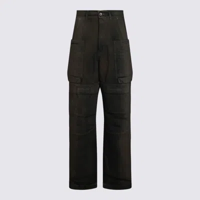 RICK OWENS RICK OWENS GREY STEFAN CARGO JEANS
