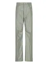 Rick Owens Belt-loop Casual Pants In Green