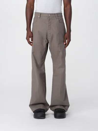 Rick Owens Jeans  Men Color Dust In Brown