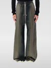 Rick Owens Khaki Concordians Wide Bela Trousers In Gray