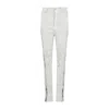 Rick Owens Bolan Banana Jeans In White