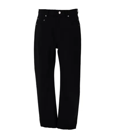 Rick Owens Jeans With Belt Loops In Black
