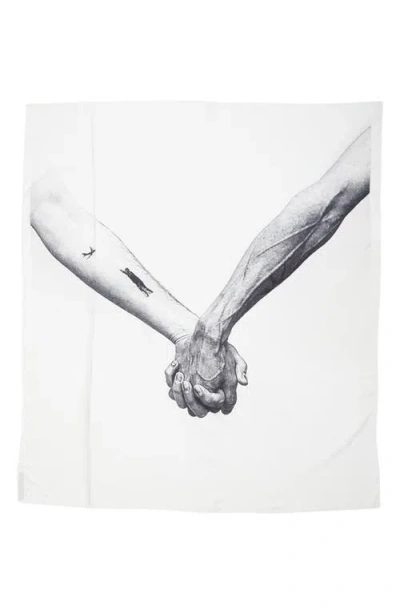 Rick Owens Jera Silk Scarf