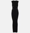 Rick Owens Amphora Maxi Dress In Black