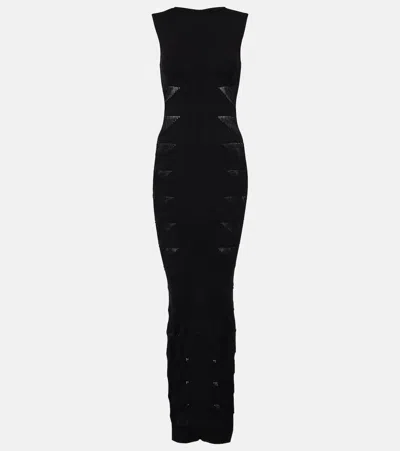 RICK OWENS JERSEY MAXI DRESS