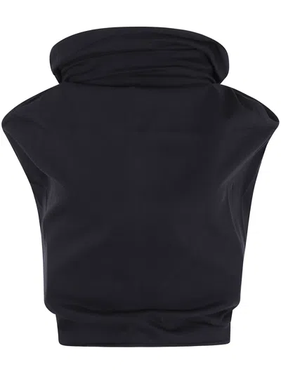 RICK OWENS RICK OWENS JERSEY SHROUD T-SHIRT