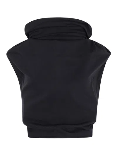 RICK OWENS JERSEY SHROUD T-SHIRT