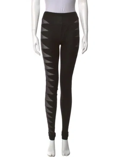 Pre-owned Rick Owens Jersey Skinny Leg Pants In Black