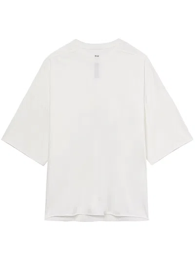 Rick Owens Jersey T-shirt In White