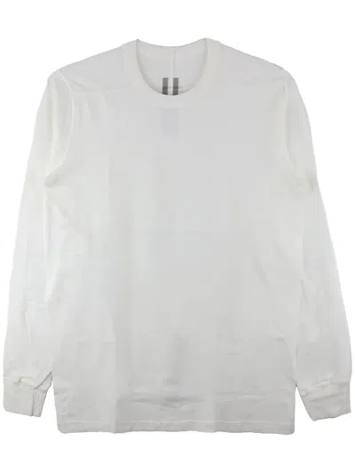 Rick Owens Jersey T-shirt In White