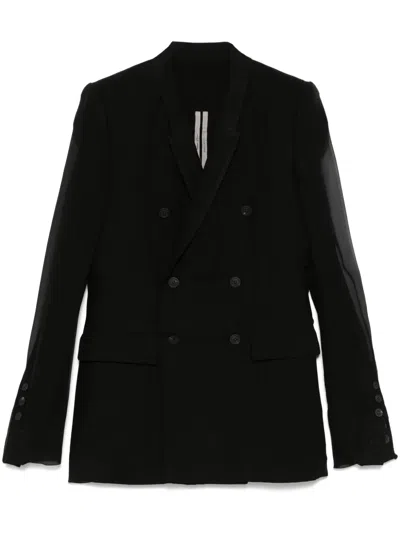 Rick Owens Jmf Blazer In Black