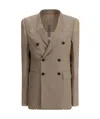 Rick Owens Women Double-breasted Blazer In Neutral