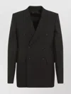 Rick Owens Green Jmf Virgin Wool Jacket