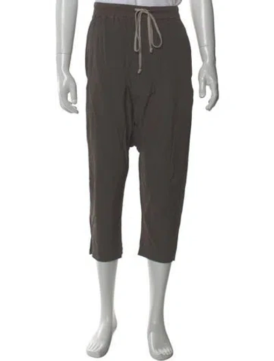 Pre-owned Rick Owens Jogger Shorts In Gray