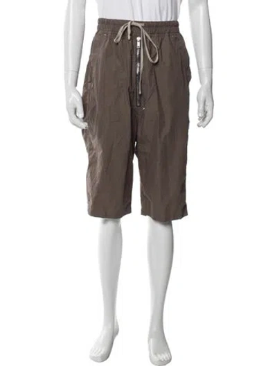 Pre-owned Rick Owens Jogger Shorts In Gray