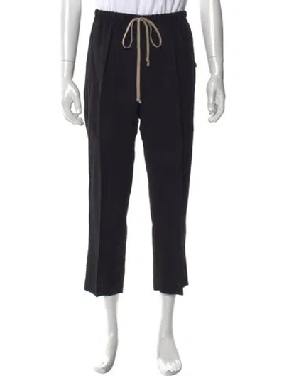 Pre-owned Rick Owens Joggers In Black