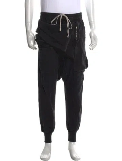 Pre-owned Rick Owens Joggers In Black