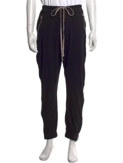 Pre-owned Rick Owens Joggers In Black