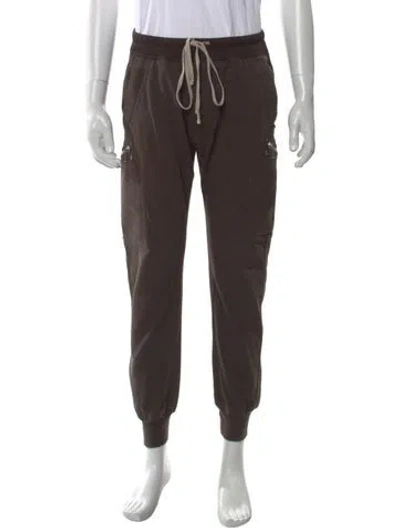 Pre-owned Rick Owens Joggers In Brown