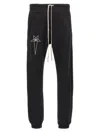 Rick Owens Black Champion Edition Prisoner Drawstring Sweatpants