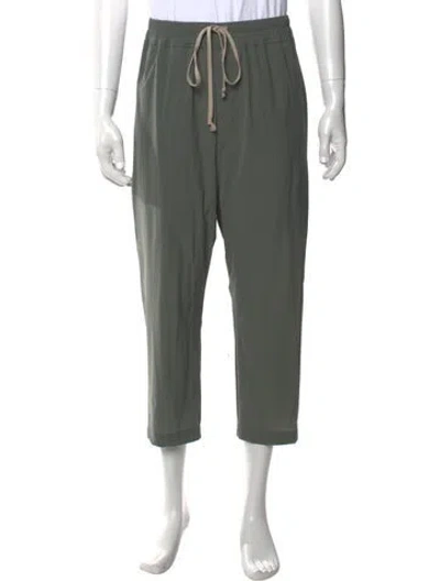 Pre-owned Rick Owens Joggers In Green